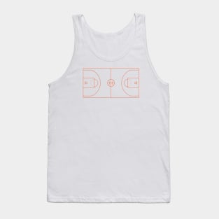 BASKETBALL COURT (LINE) Tank Top